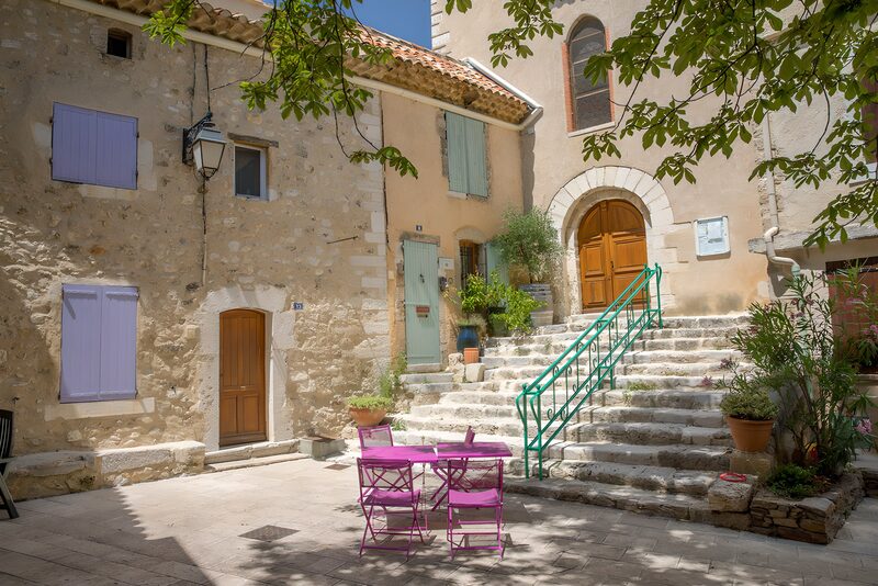 Charming Village Courtyard