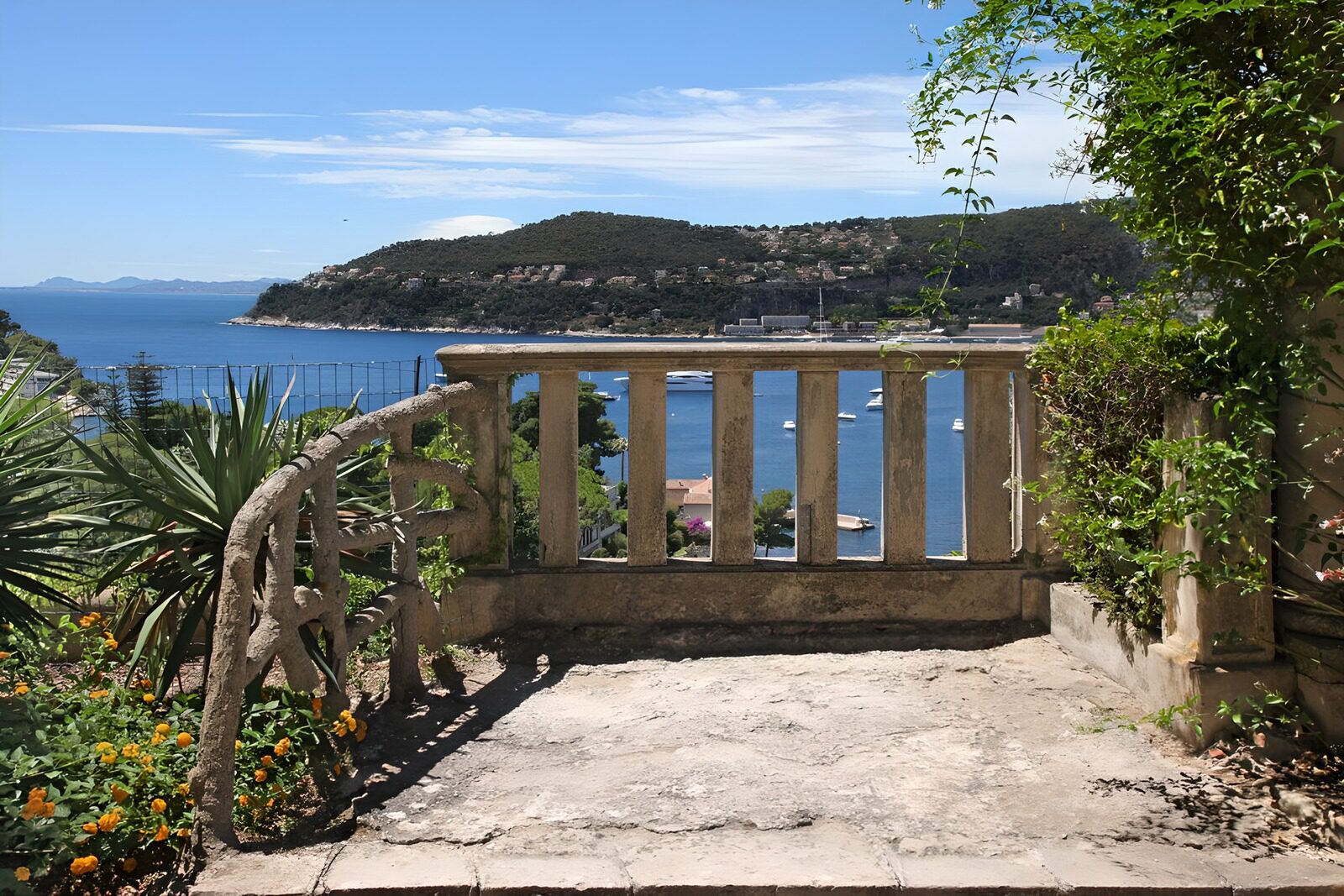 Scenic View Overlooking the Serene Bay