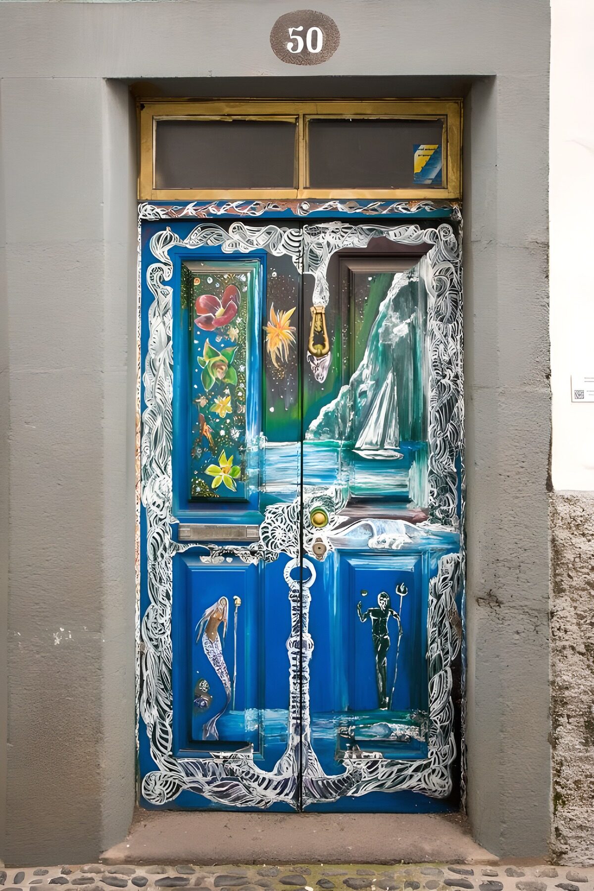 Colorful Artistic Doorway