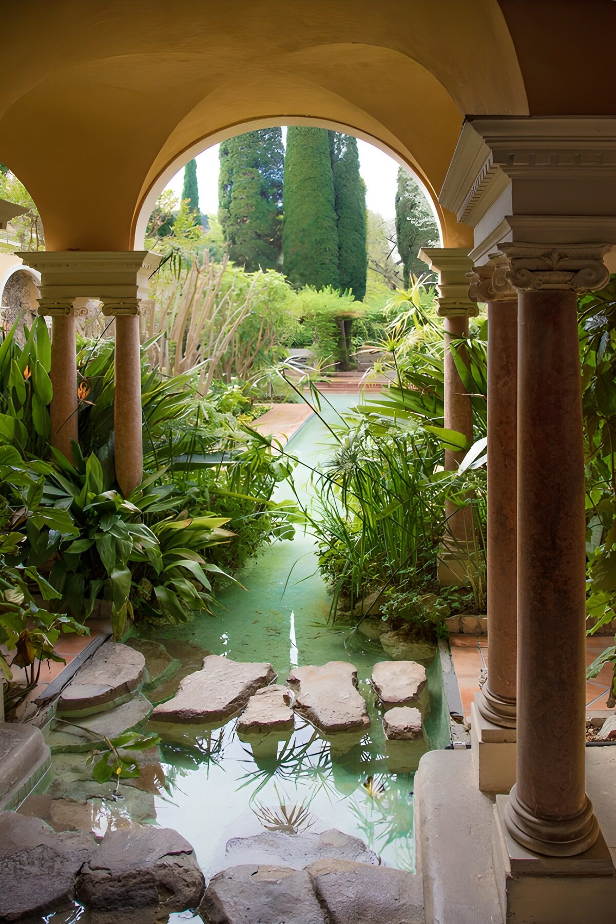 Tranquil Garden Pathway