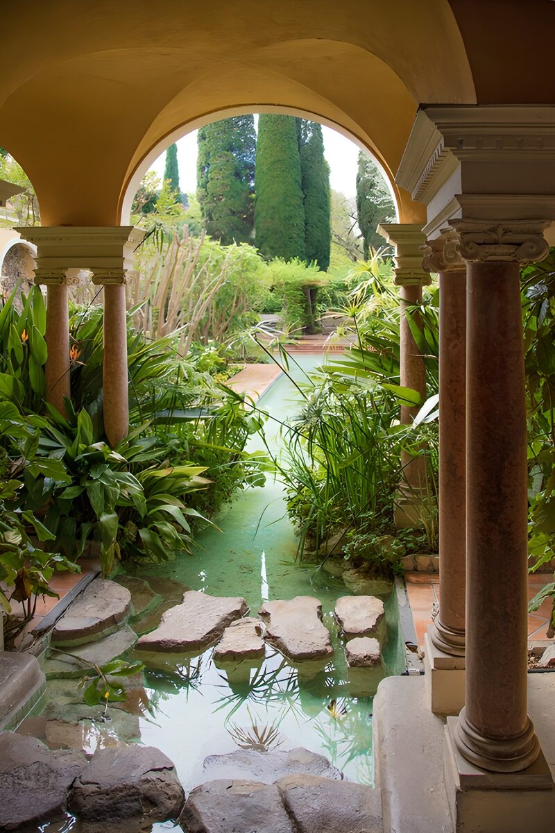 Tranquil Garden Pathway