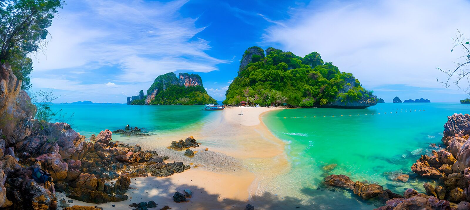 Tropical Paradise by the Shore