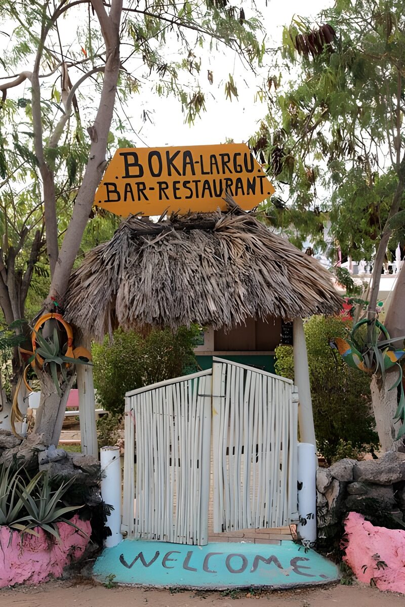 Tropical Bar and Restaurant Entrance