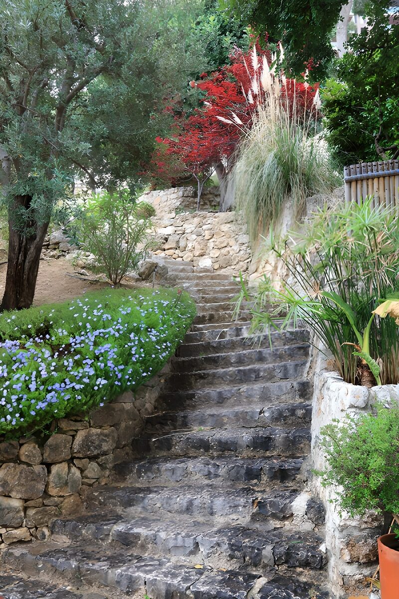 Serene Garden Pathway