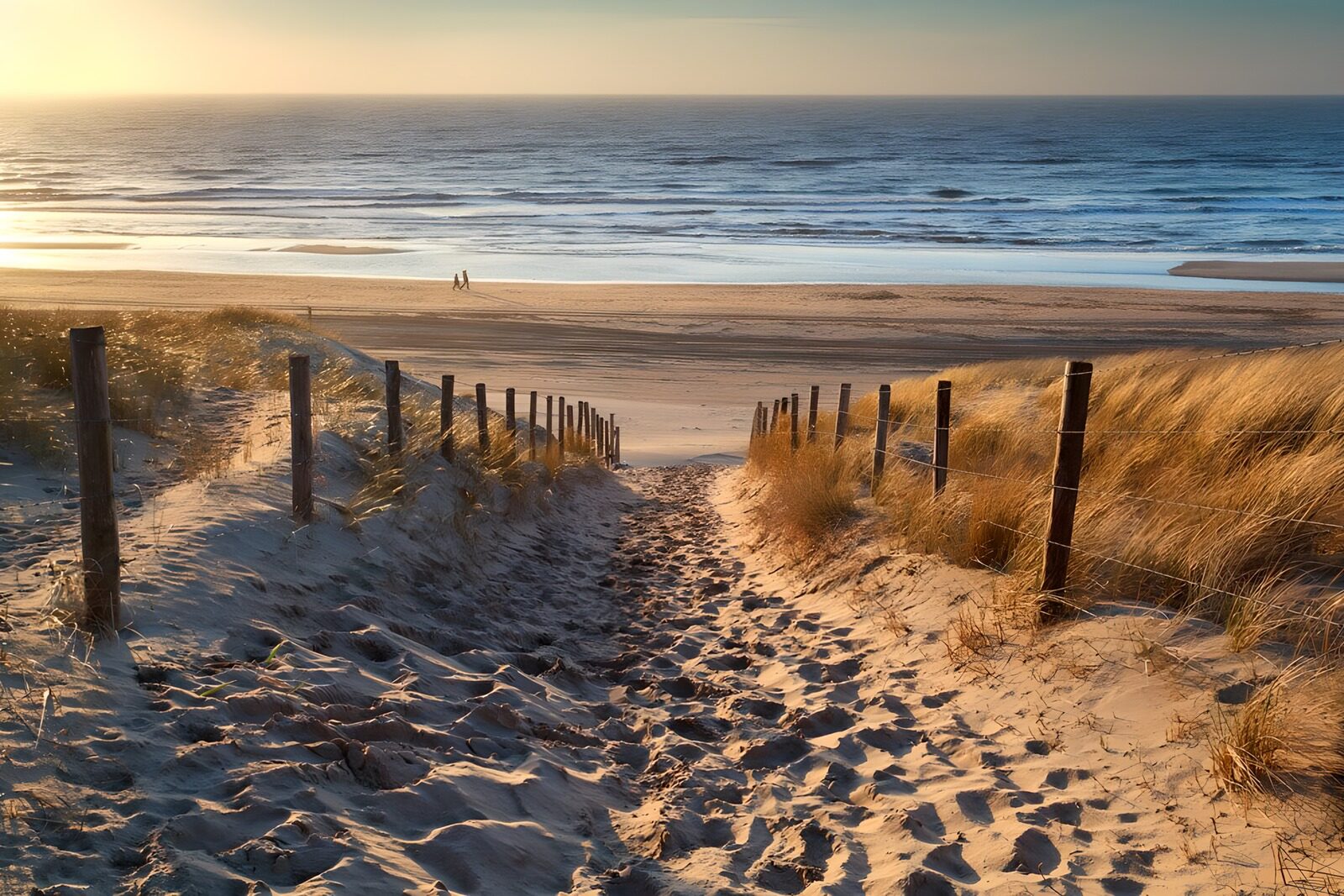 Tranquil Pathway to the Shoreline