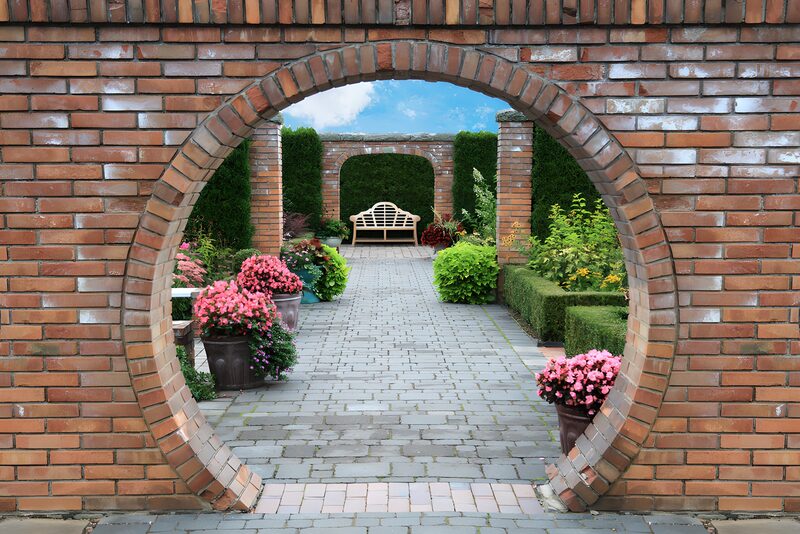 Charming Garden Pathway