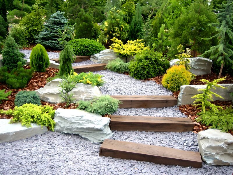 Serene Garden Pathway