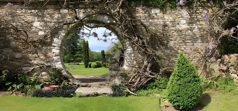 Tranquil Garden Archway