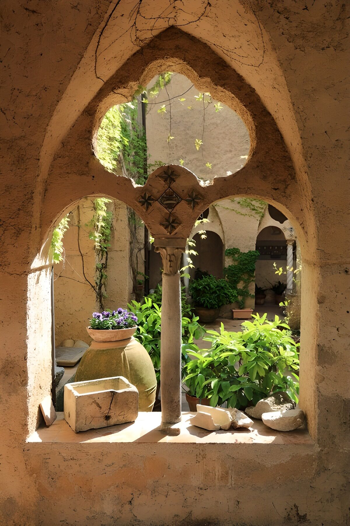 Tranquil Courtyard View