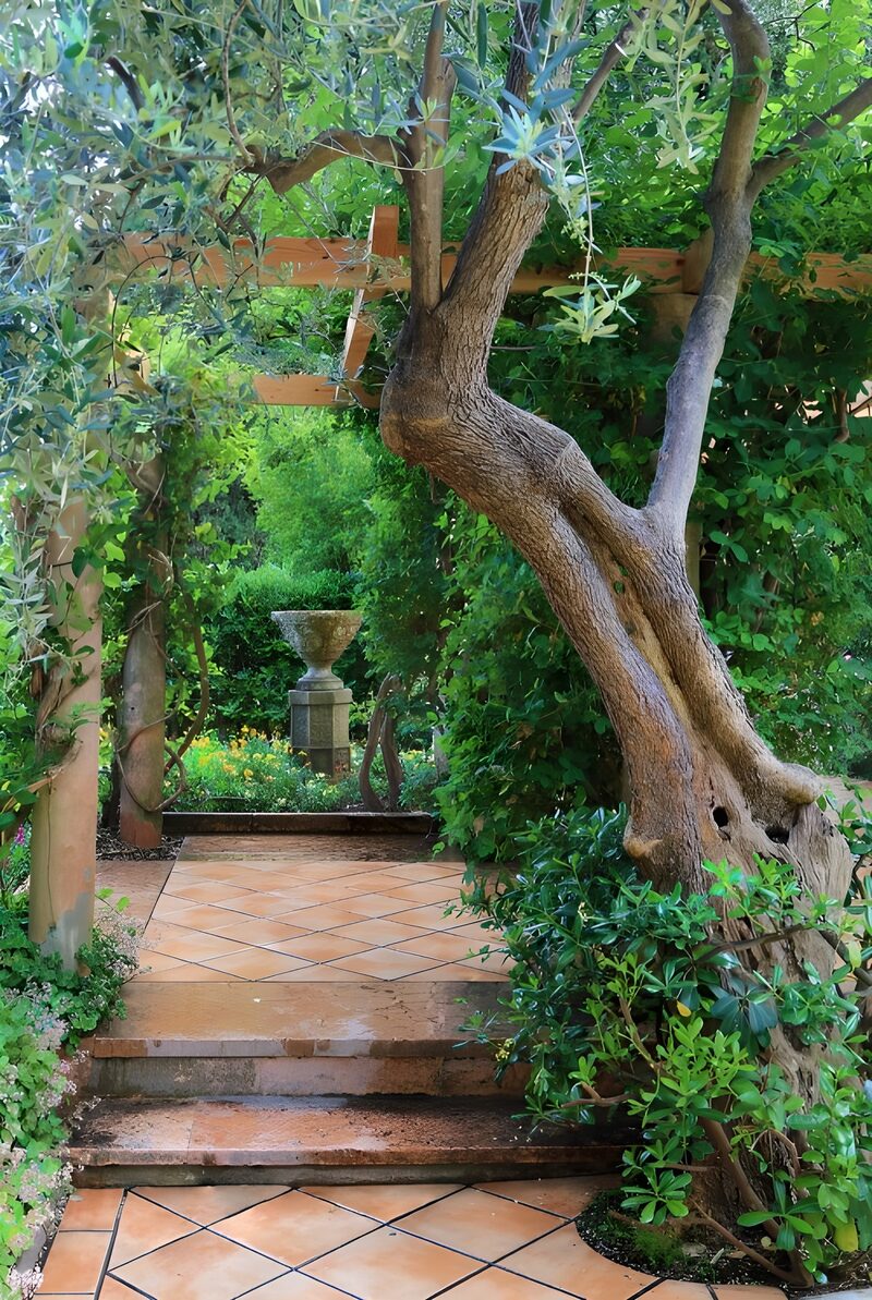 Enchanted Garden Pathway