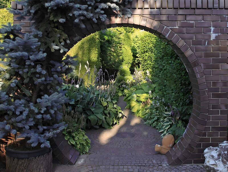 Enchanted Garden Pathway