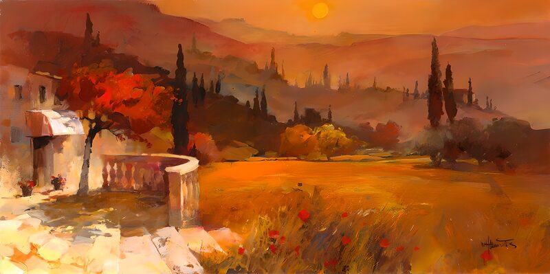 Serene Autumn Landscape