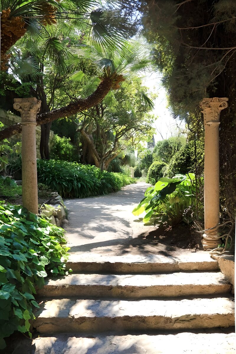 Serene Garden Pathway