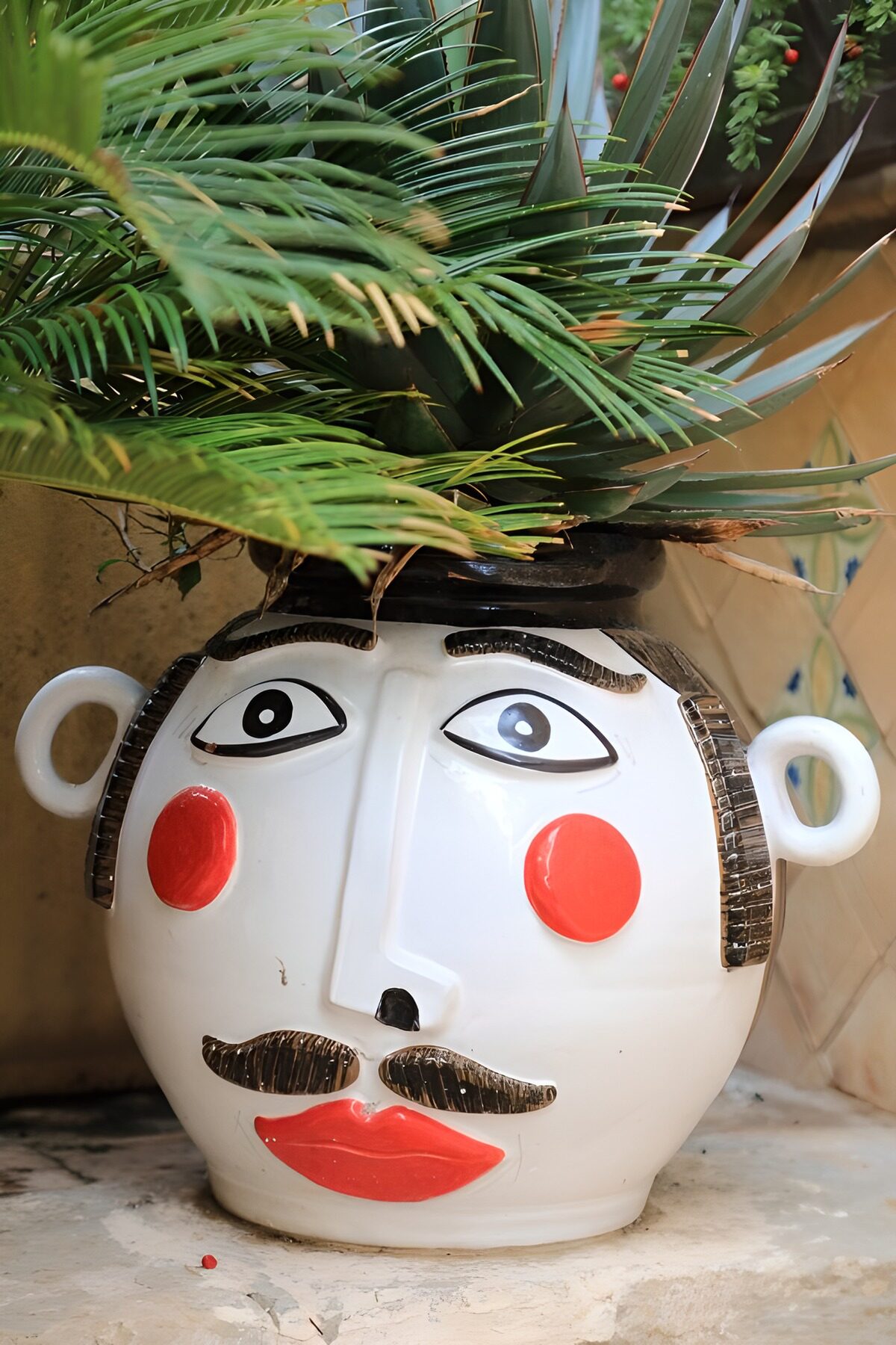 Whimsical Face Planter