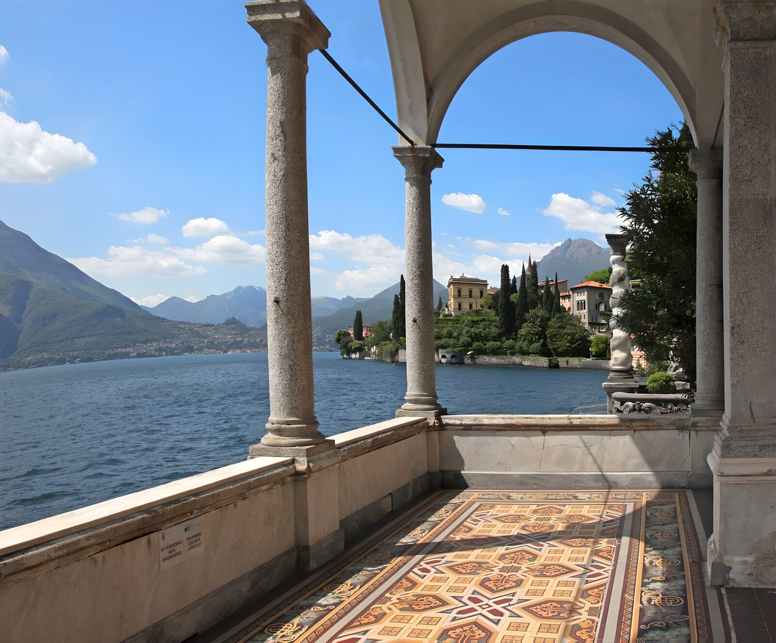 Scenic View from an Elegant Terrace