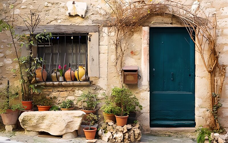 : Charming Rustic Doorway
