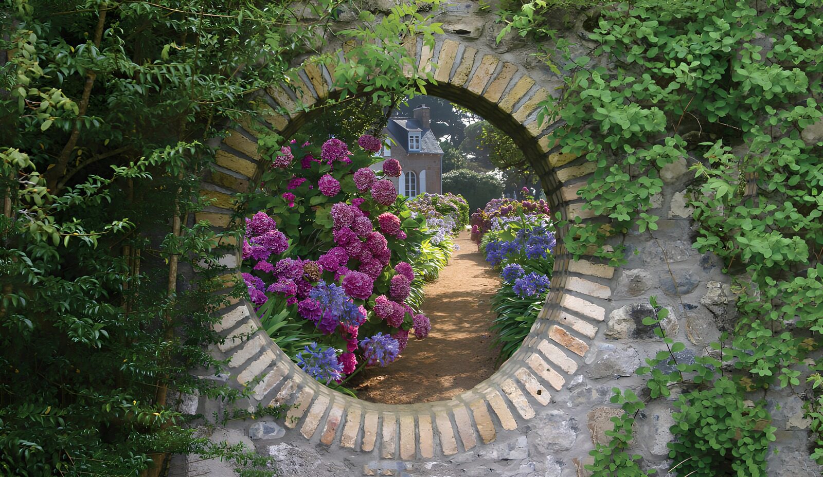 Enchanted Garden Pathway