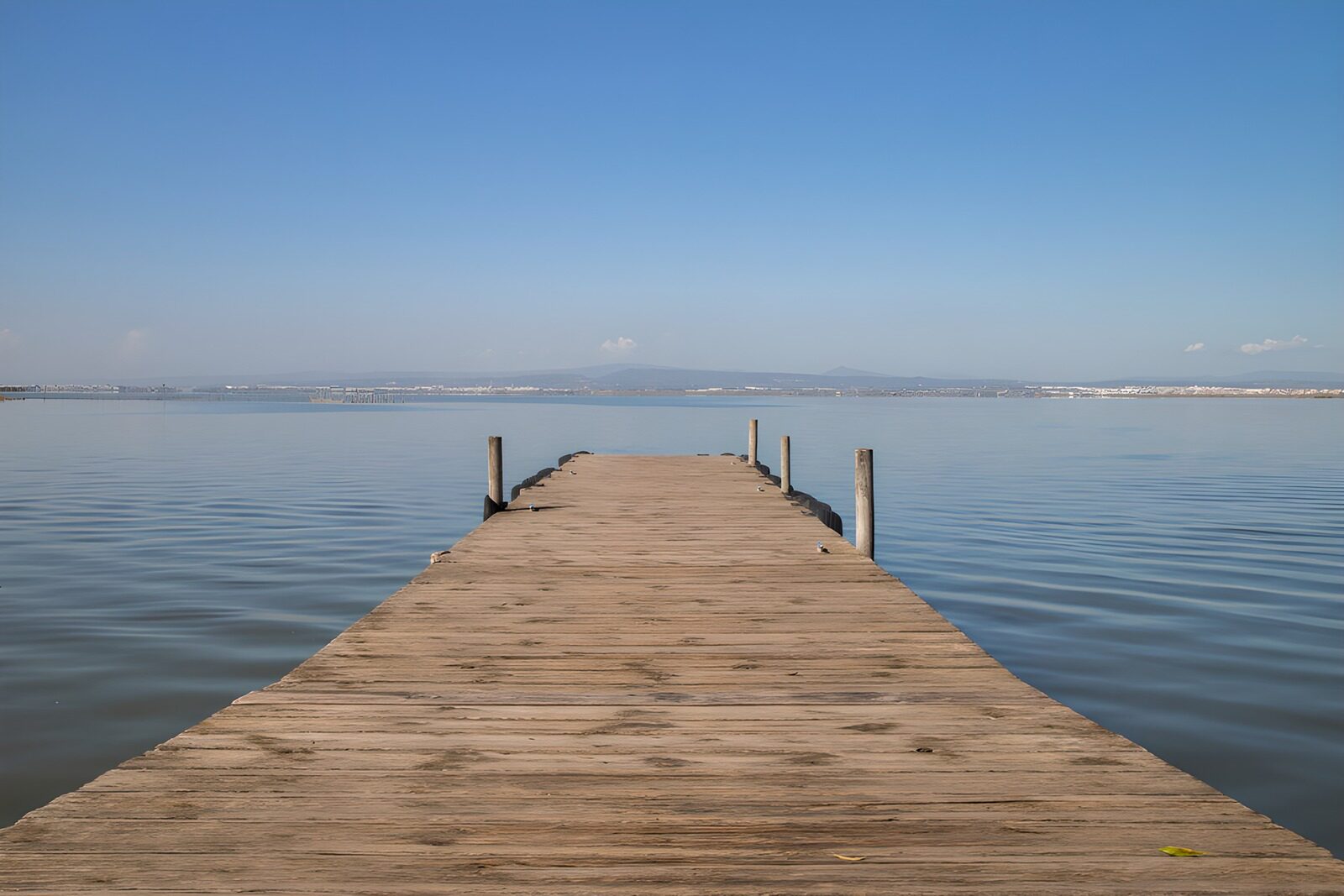 Serenity on the Wooden Dock