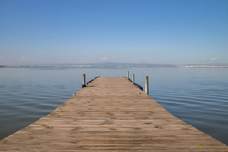 Serenity on the Wooden Dock