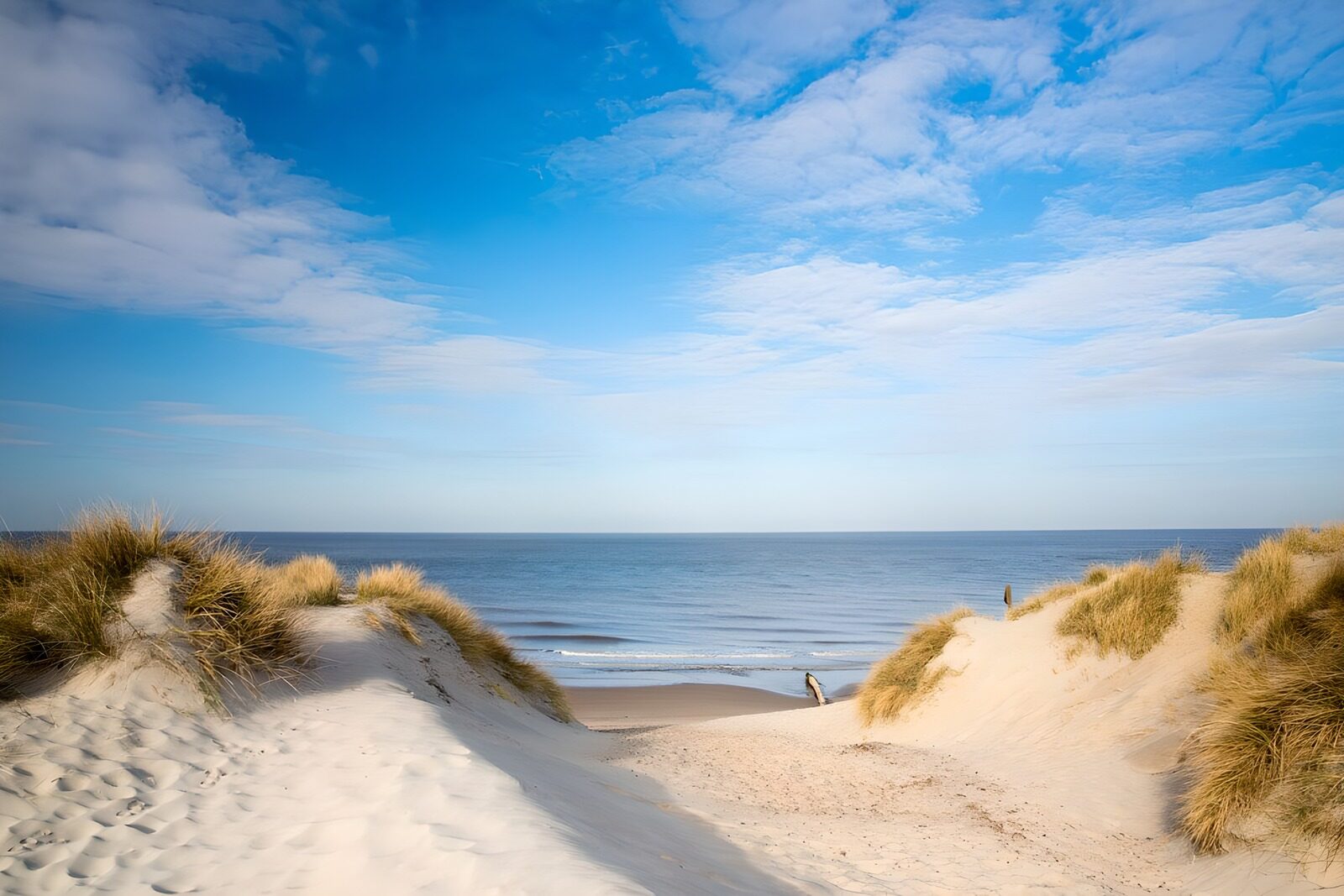 Tranquil Coastal Dunes