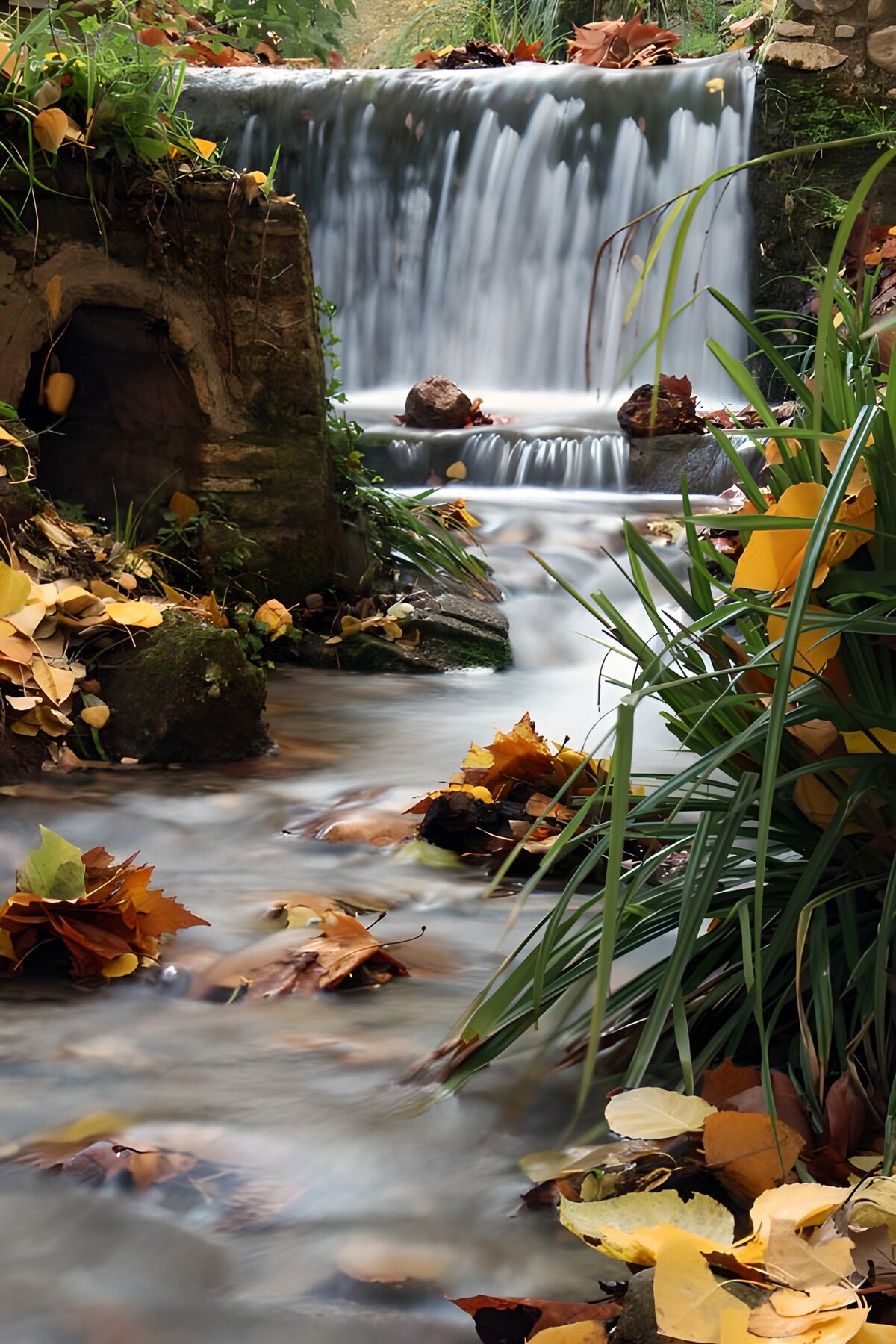 Tranquil Autumn Stream