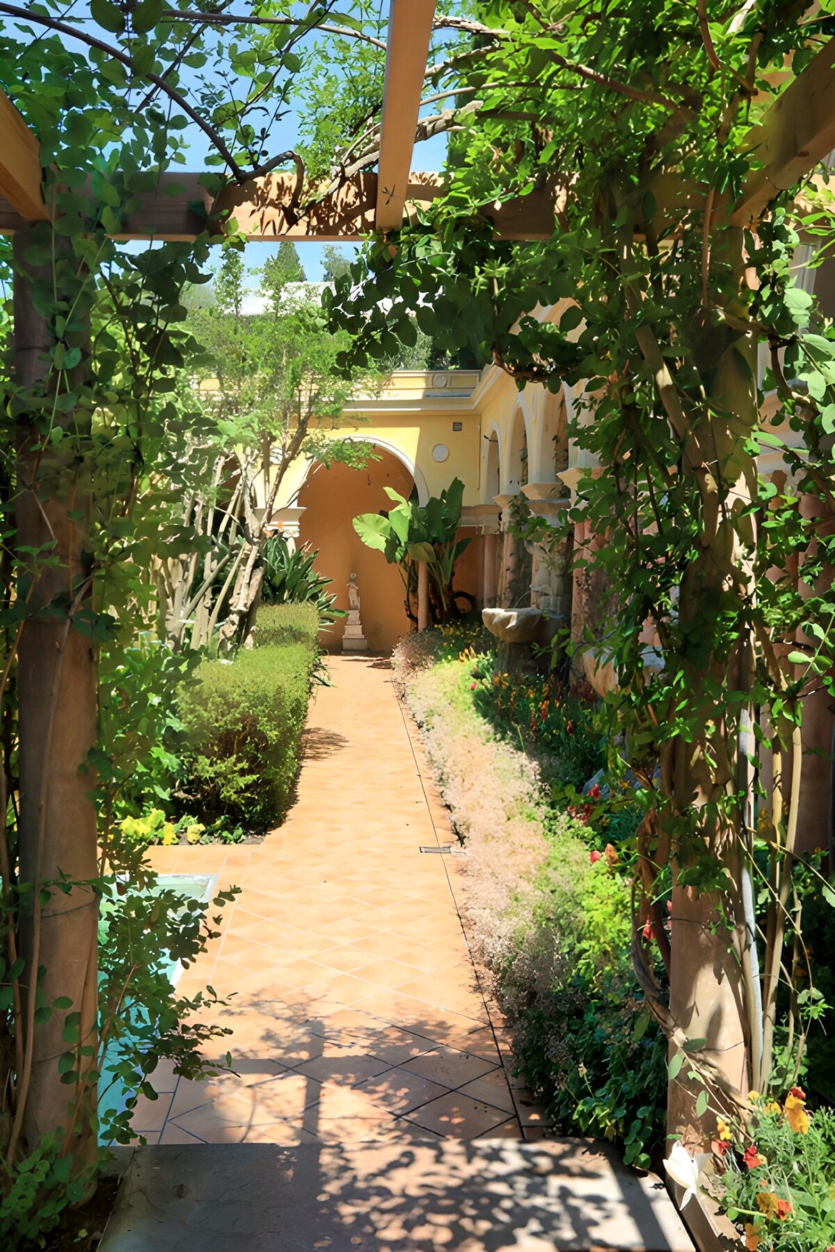 Serene Garden Pathway