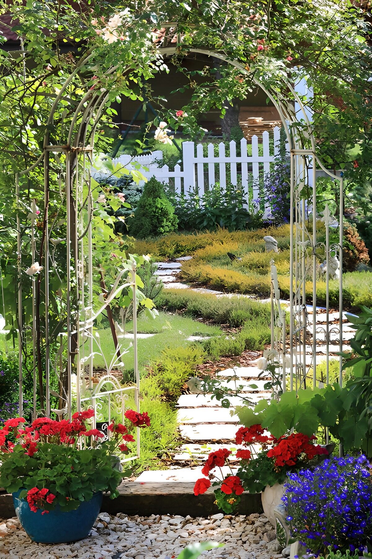 Charming Garden Gate Entrance