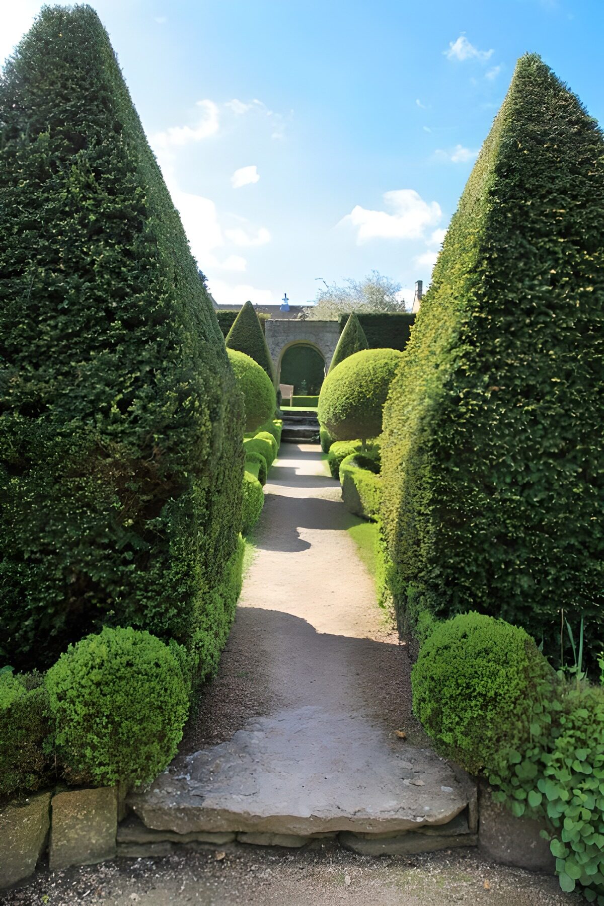 Elegant Garden Pathway