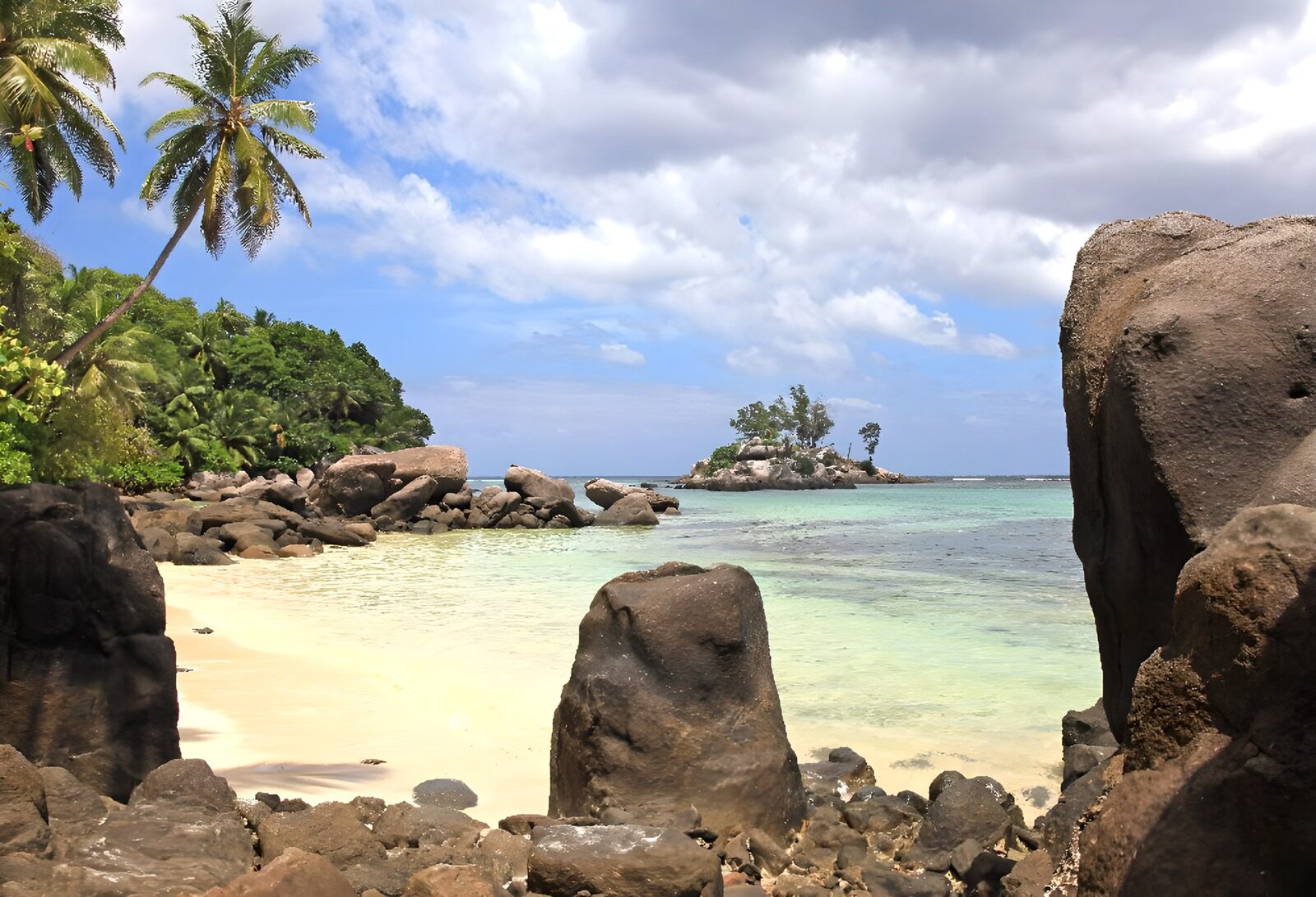 Tropical Paradise: Serene Beach View
