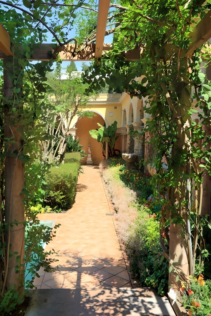 Tranquil Garden Pathway