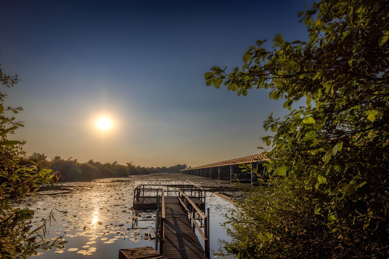 Serene Sunset Over Tranquil Waters