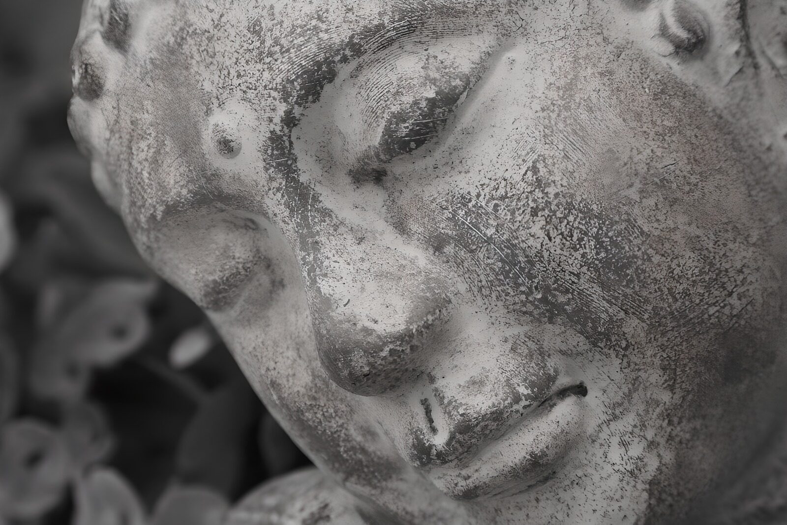Serene Stone Sculpture