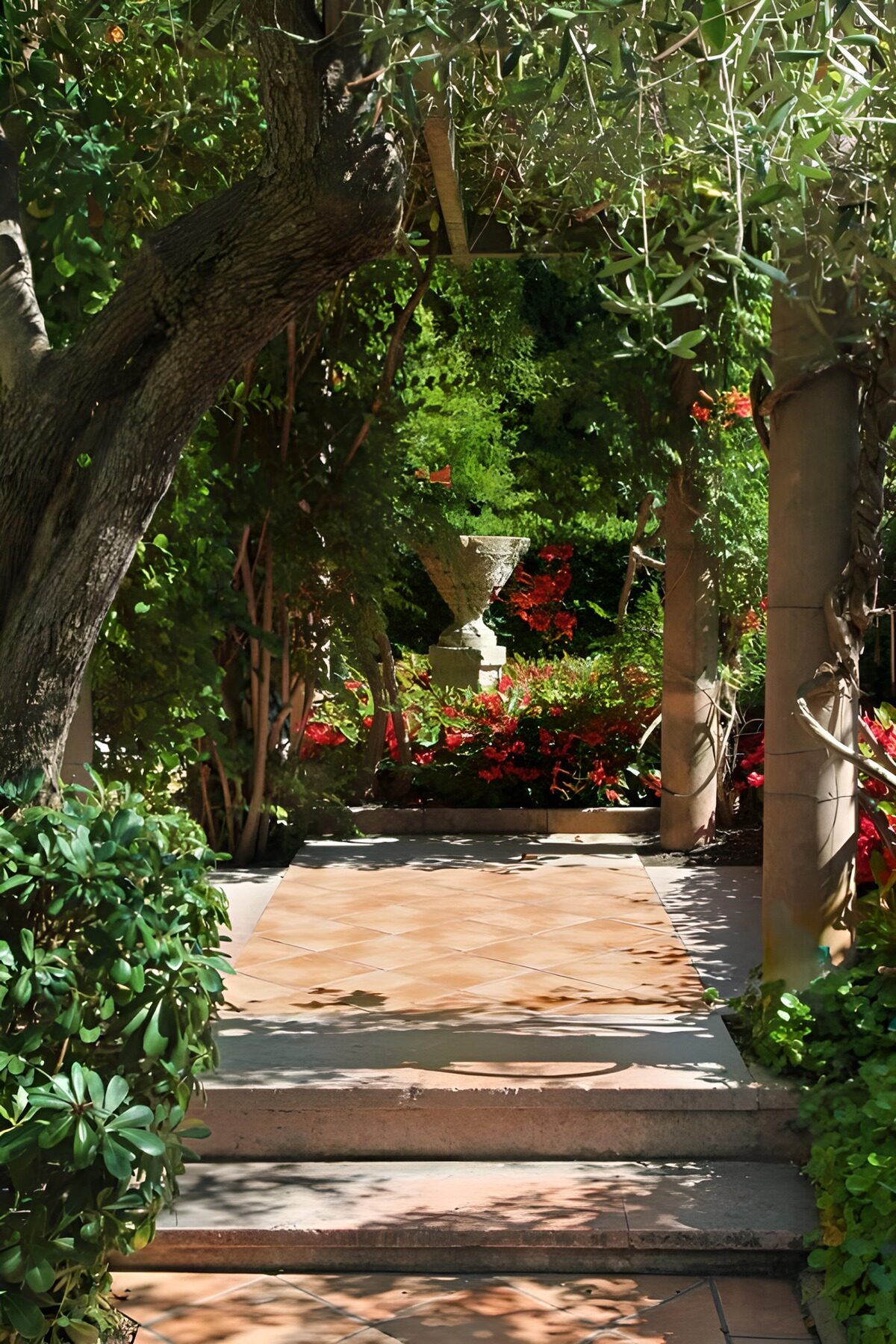 Serene Garden Pathway