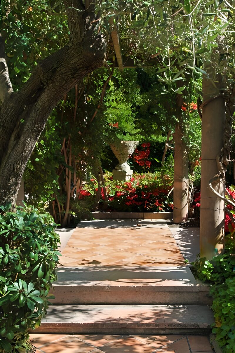 Serene Garden Pathway