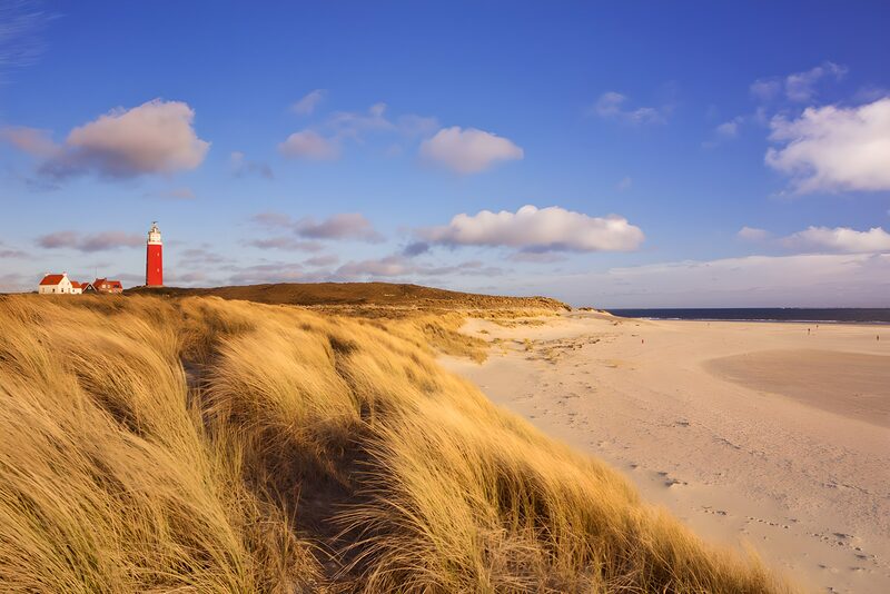 Coastal Lighthouse at Dusk