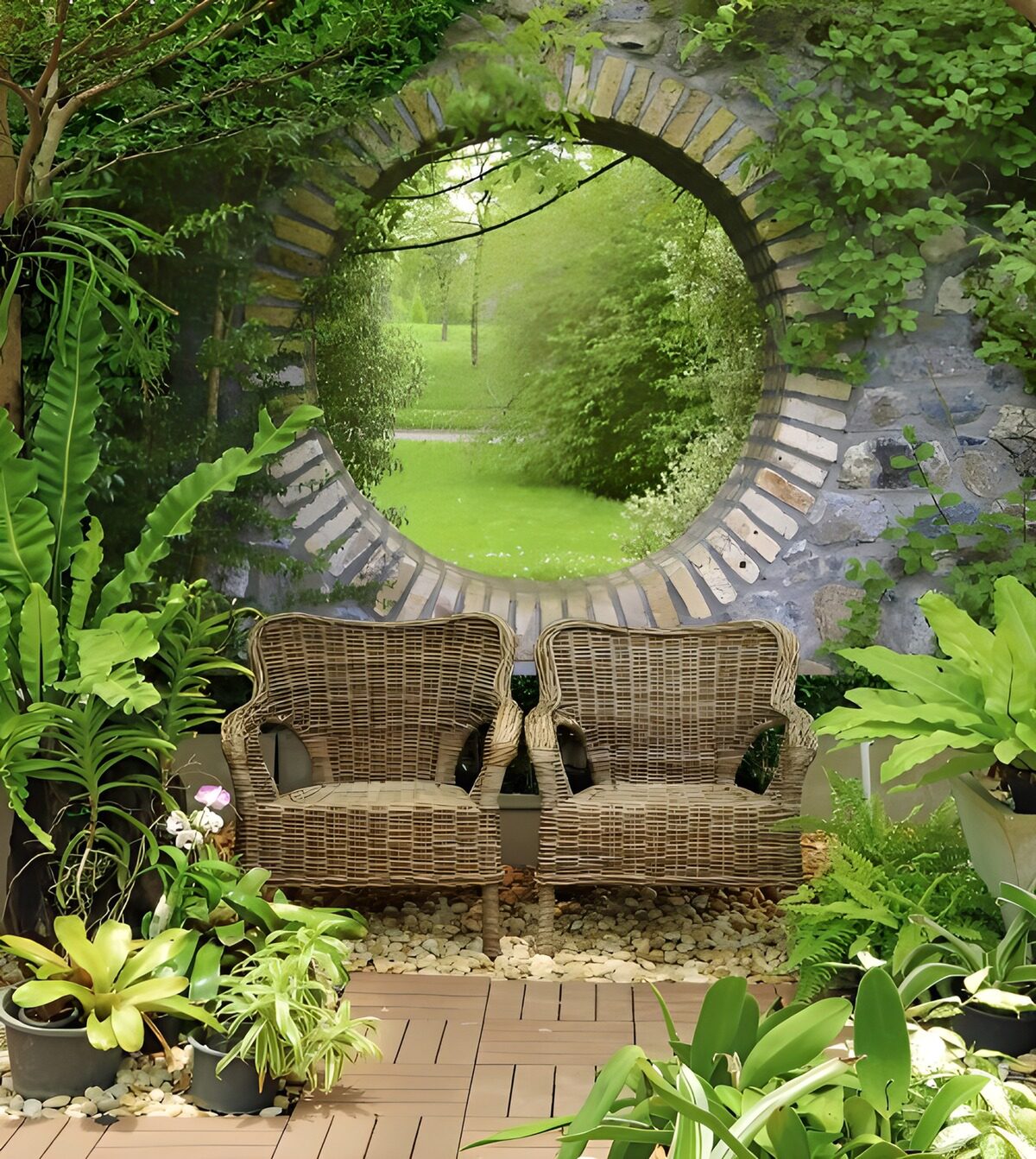 Tranquil Garden Retreat