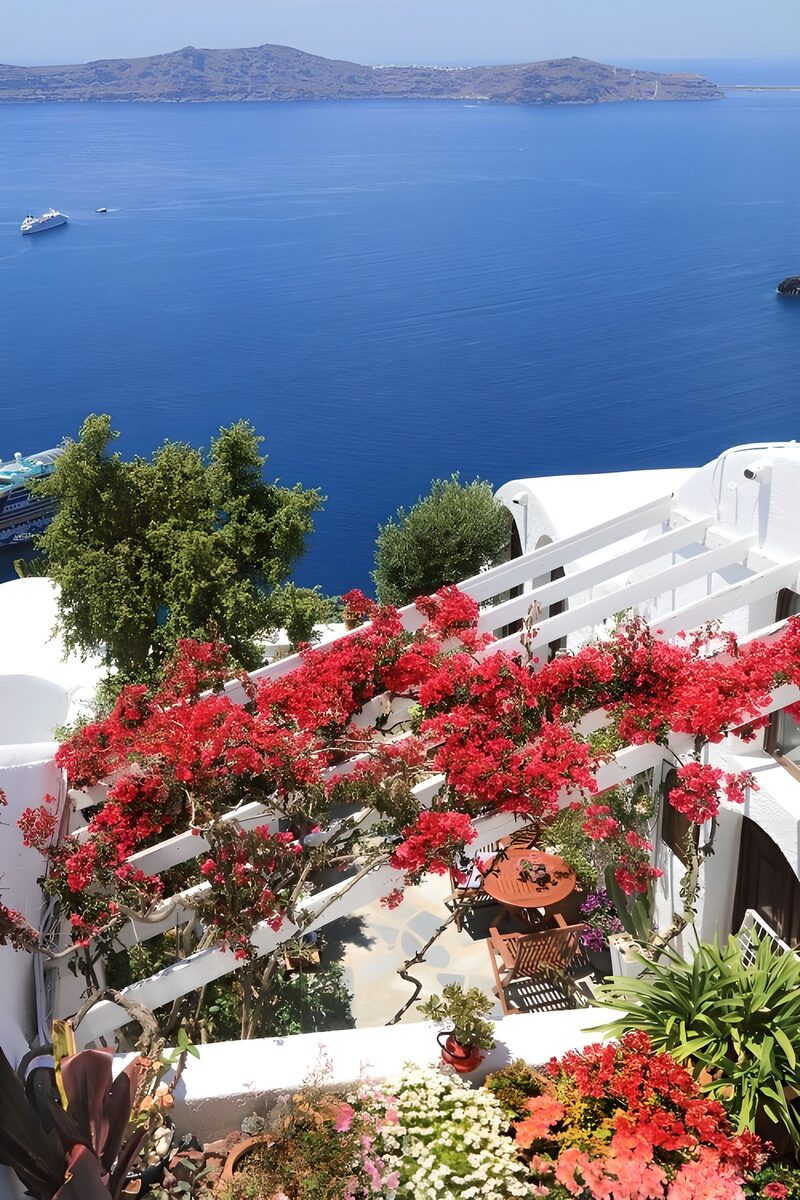 Serene Santorini View