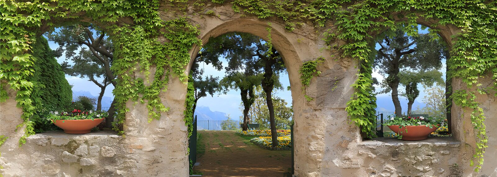Serene Garden Archway
