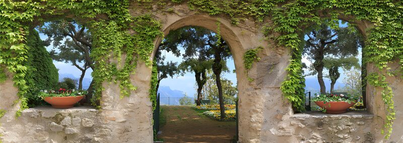 Serene Garden Archway