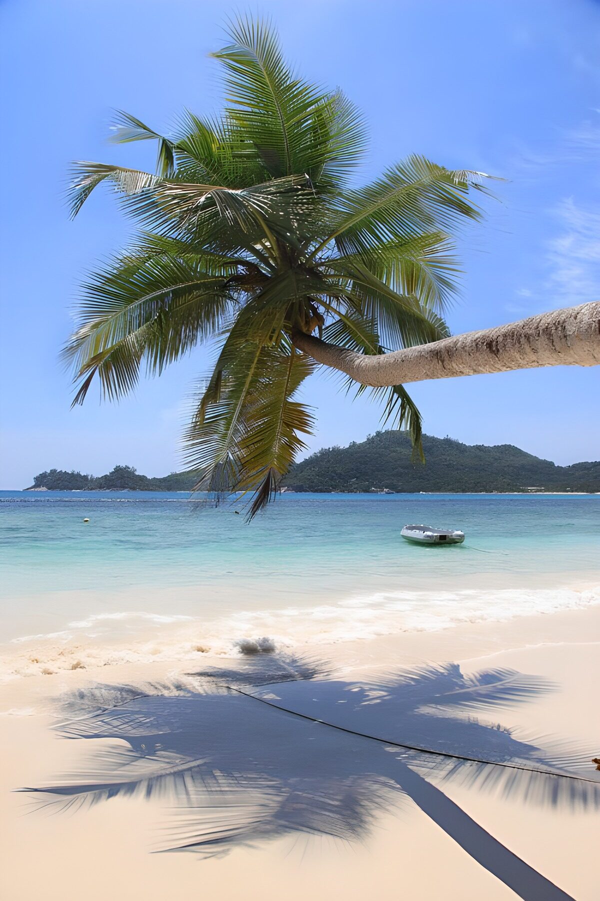 Tranquil Tropical Beach Scene