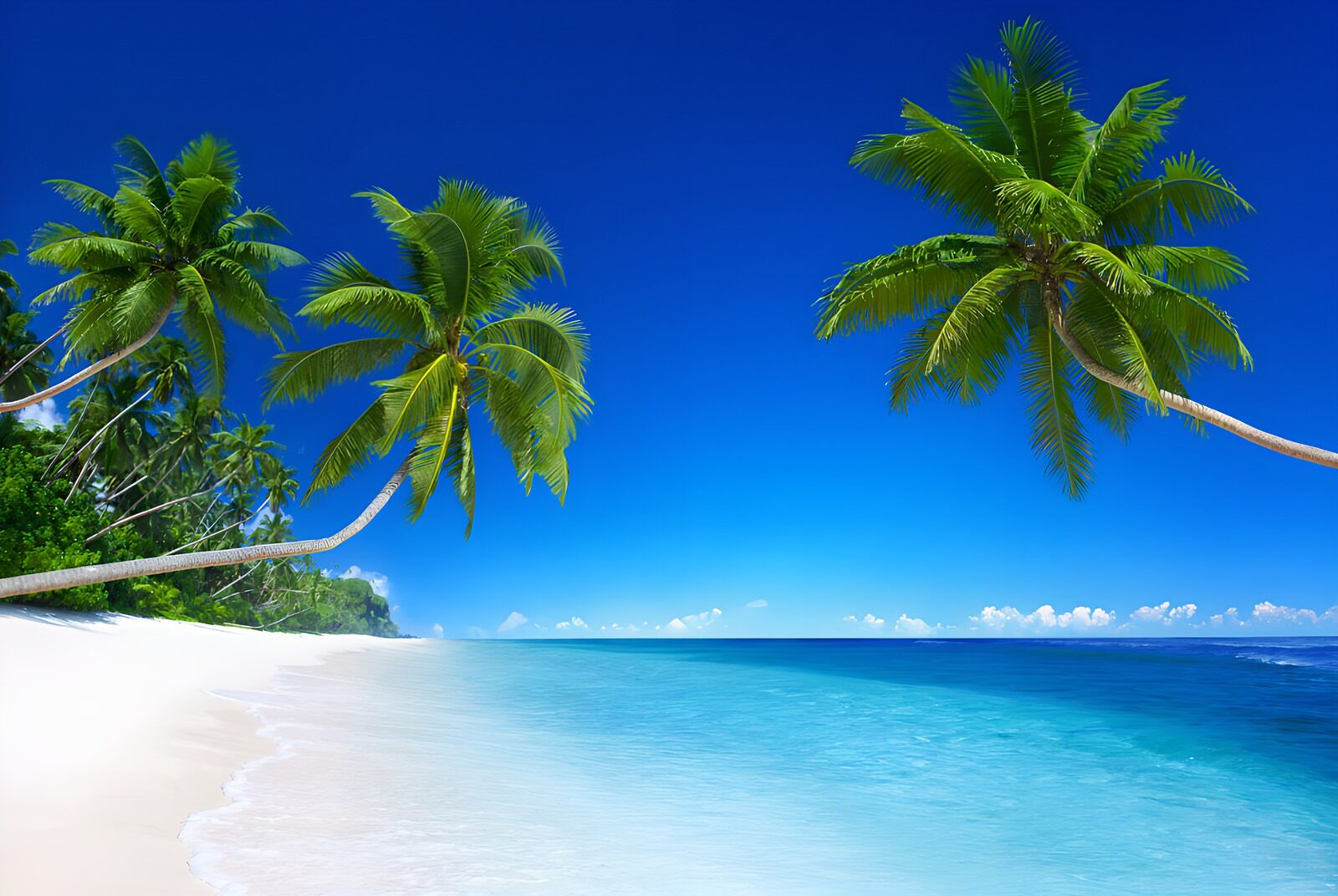 Tropical Paradise by the Sea