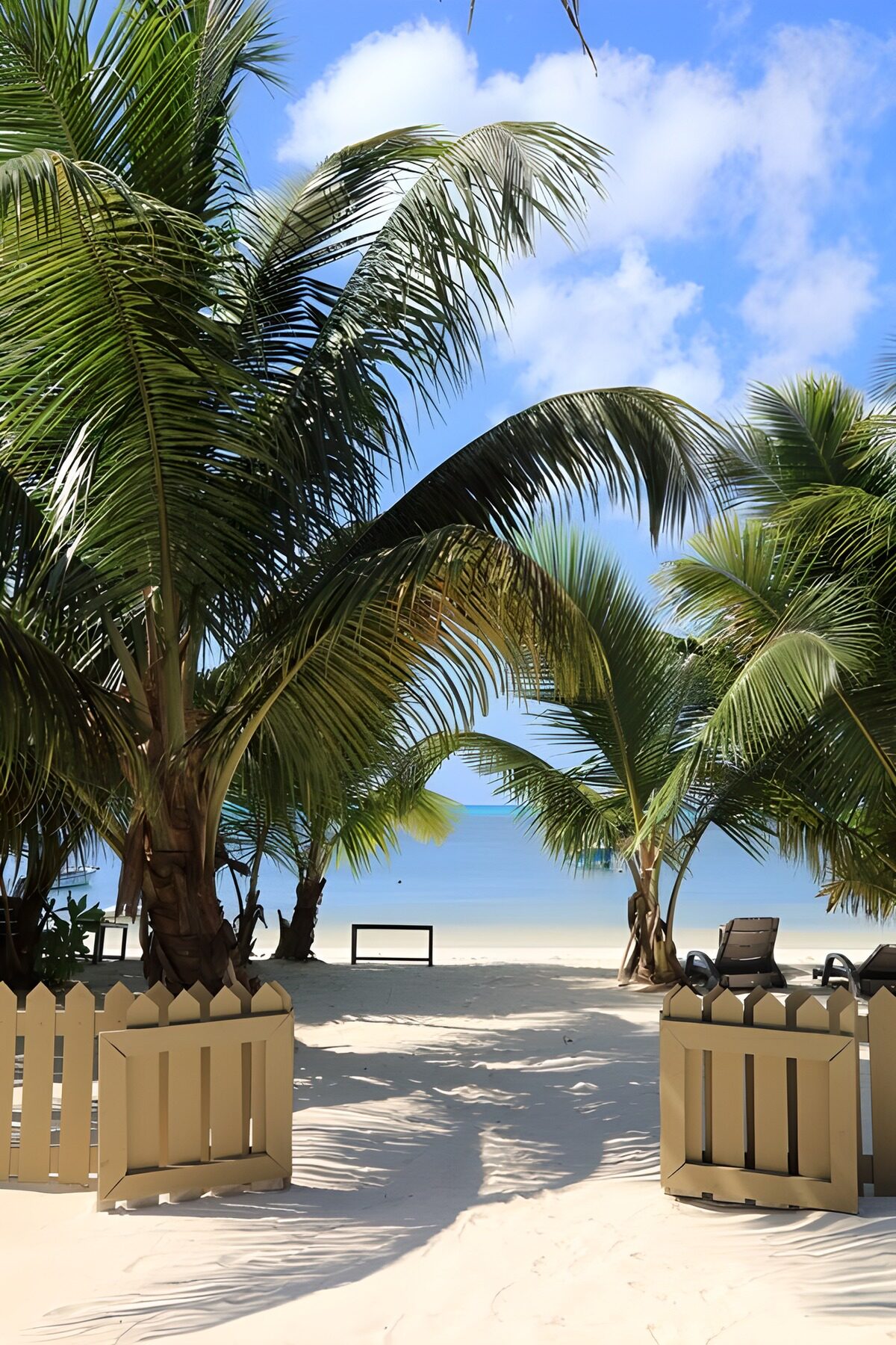 Tropical Paradise Entrance