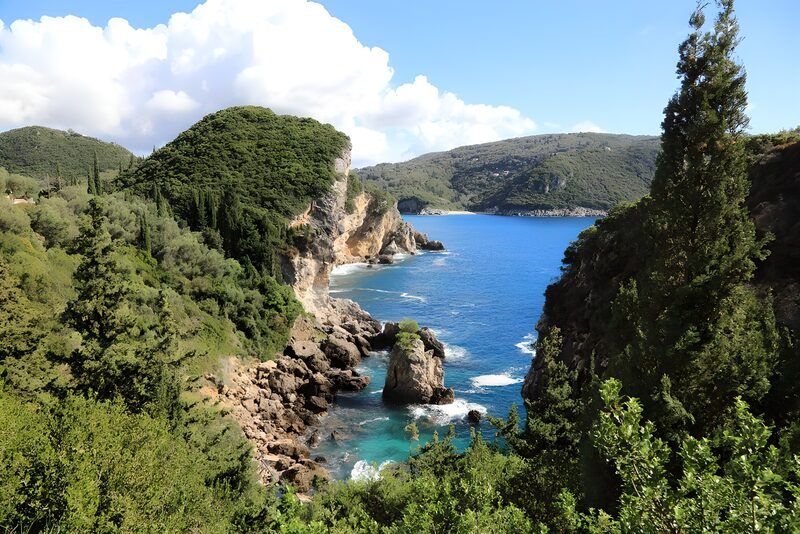 Serene Coastal Landscape
