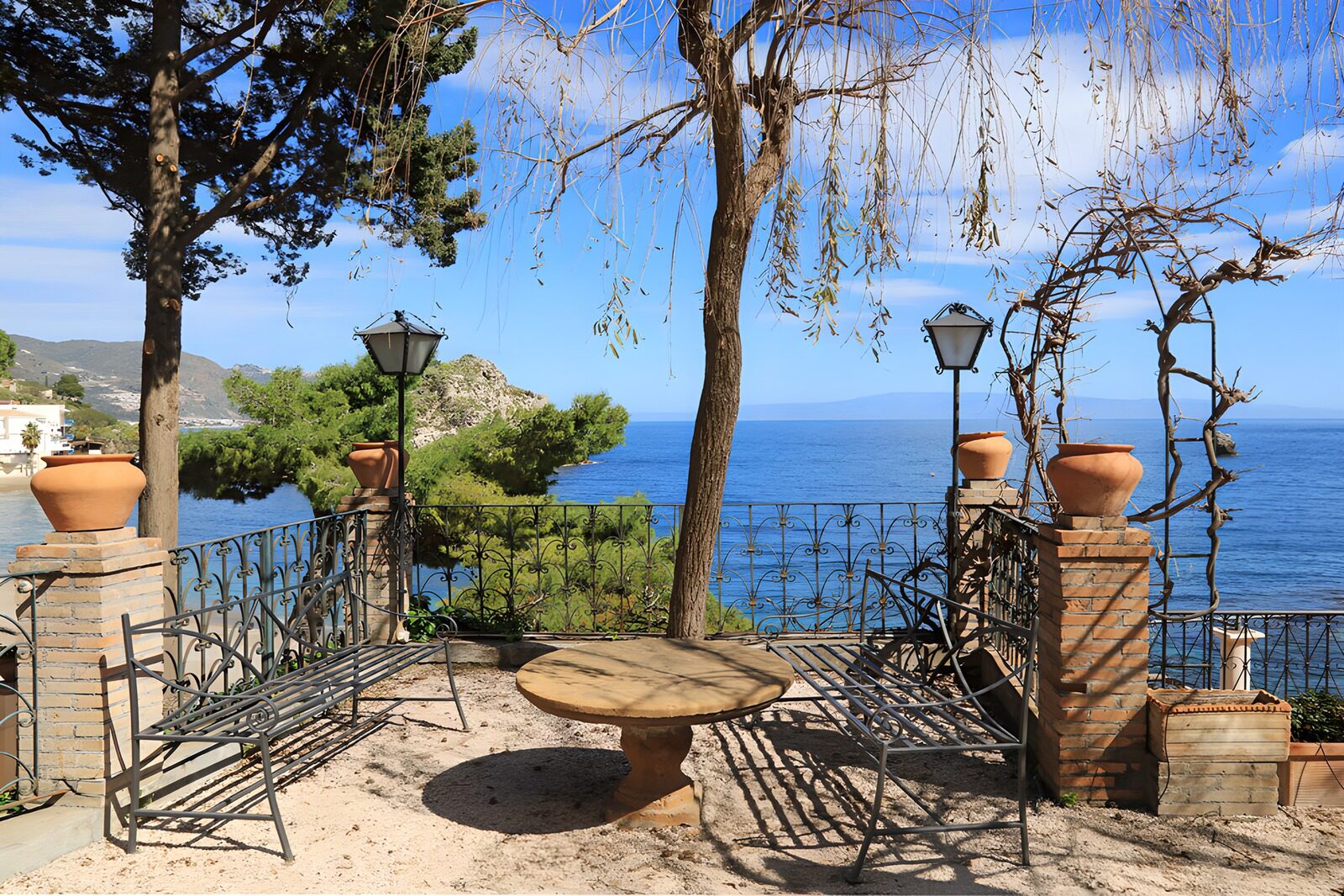 Serene Coastal Viewpoint