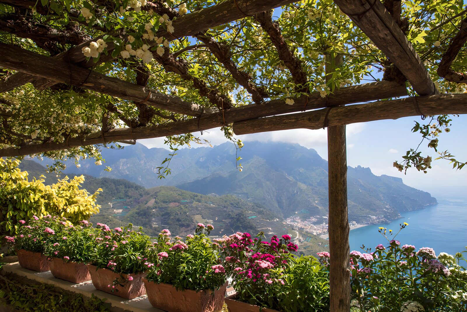 Coastal Serenity Under the Arbor