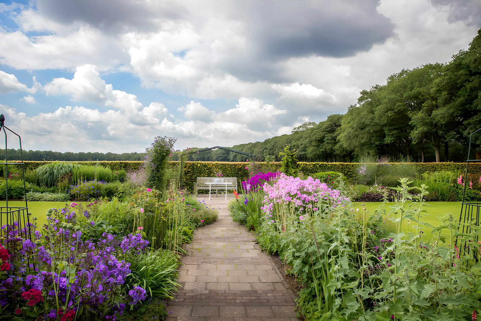Serene Garden Pathway