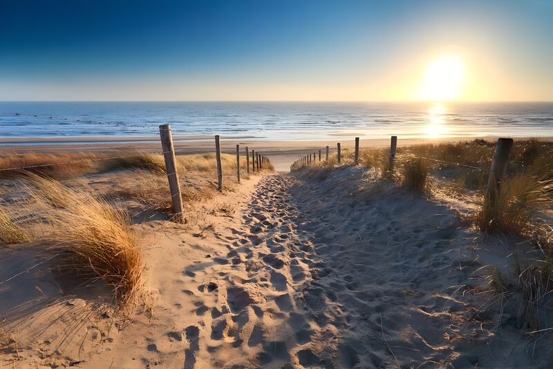 Tranquil Sunset at the Beach