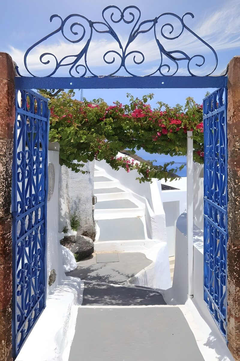 Enchanted Gate to a Coastal Paradise