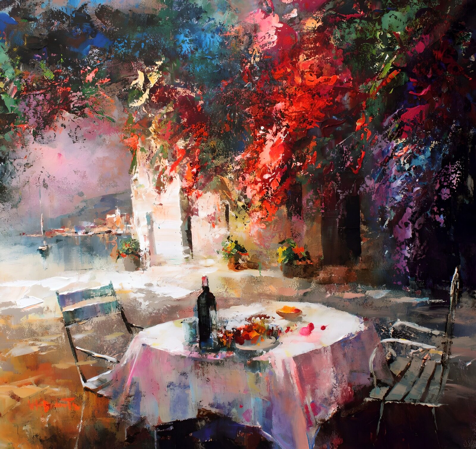 Enchanted Garden Table Setting
