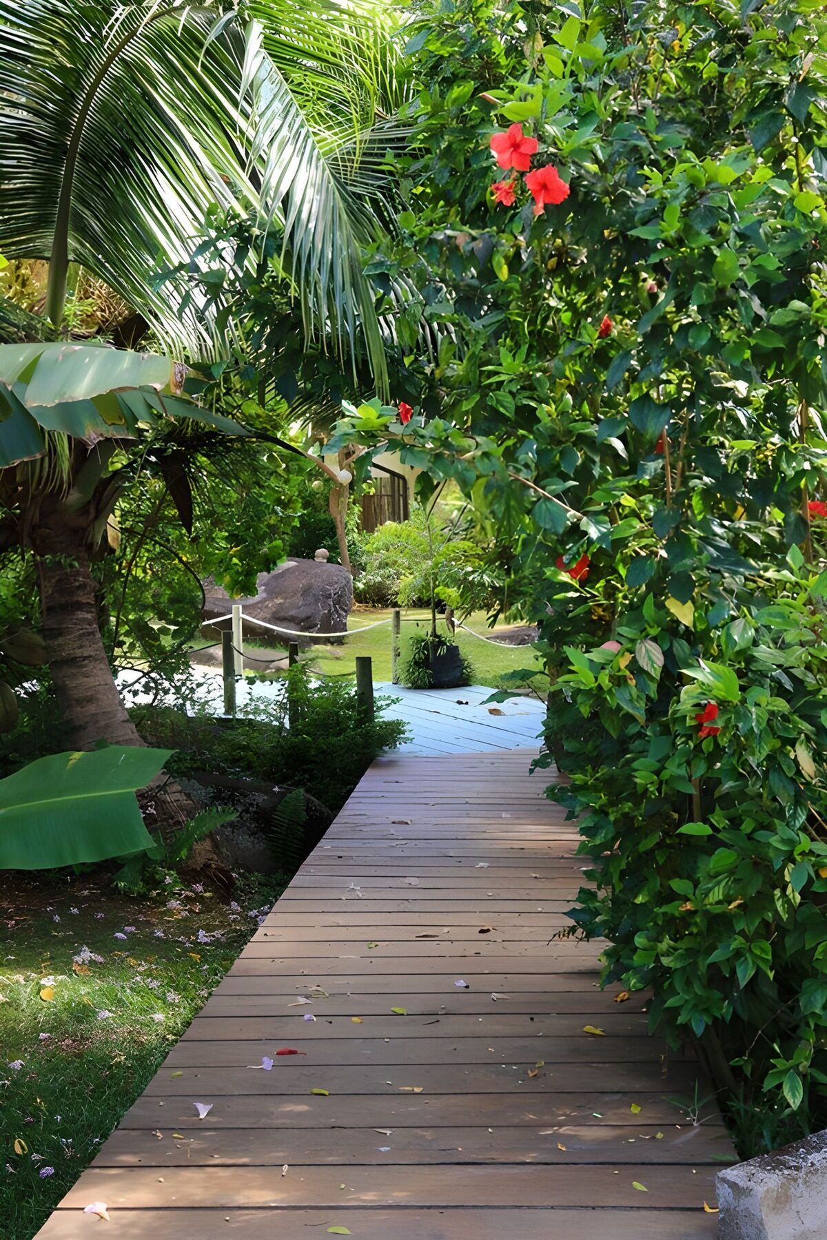 Tranquil Garden Pathway